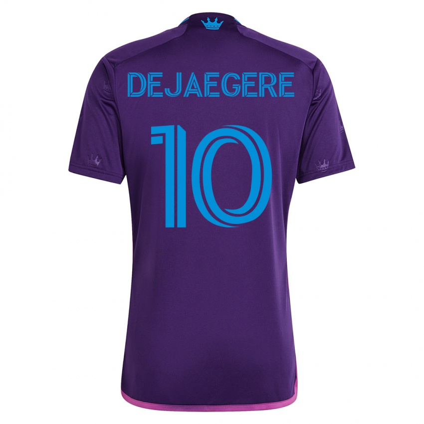Niño Camiseta Brecht Dejaegere #10 Violeta 2ª Equipación 2023/24 La Camisa