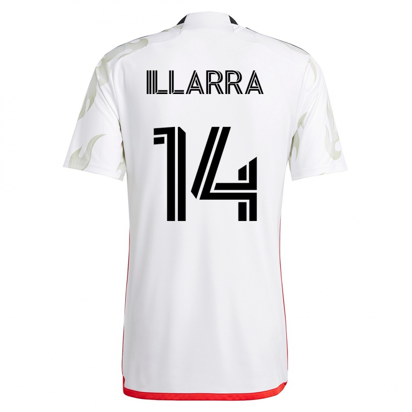 Niño Camiseta Asier Illarramendi #14 Blanco 2ª Equipación 2023/24 La Camisa