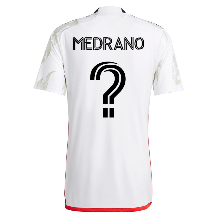 Niño Camiseta Gael Medrano #0 Blanco 2ª Equipación 2023/24 La Camisa