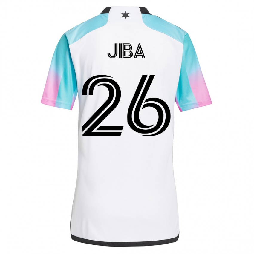 Niño Camiseta Ryen Jiba #26 Blanco 2ª Equipación 2023/24 La Camisa