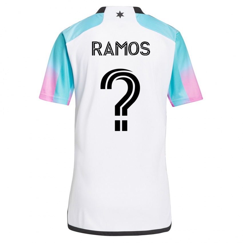 Niño Camiseta Jason Ramos #0 Blanco 2ª Equipación 2023/24 La Camisa