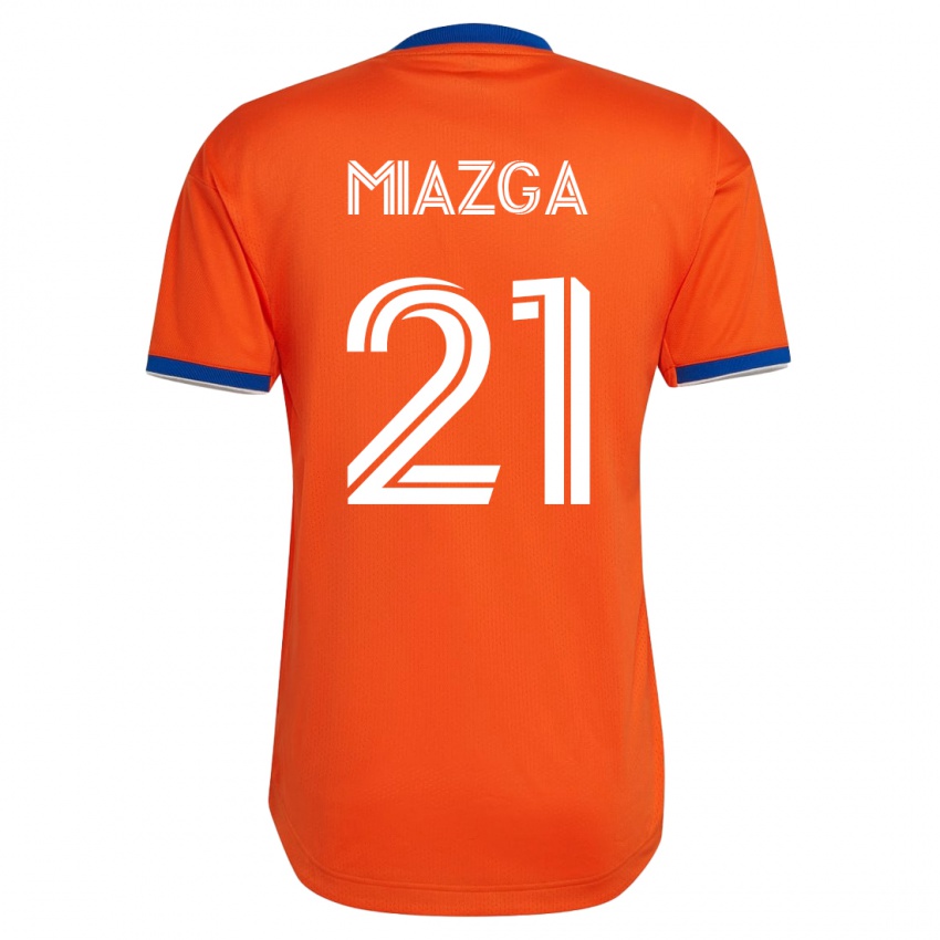 Niño Camiseta Matt Miazga #21 Blanco 2ª Equipación 2023/24 La Camisa