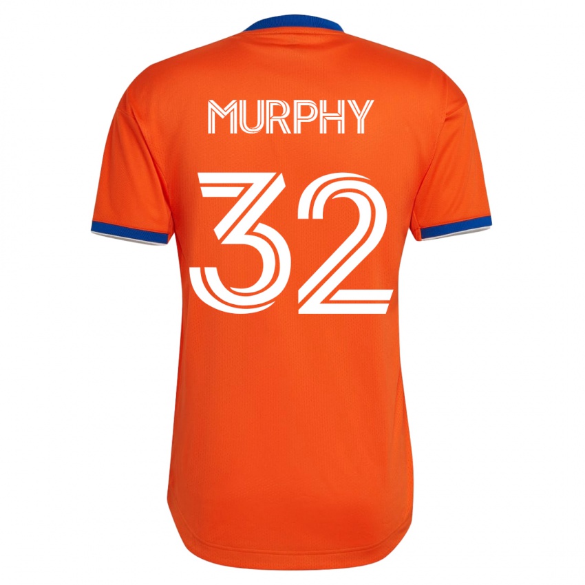 Niño Camiseta Ian Murphy #32 Blanco 2ª Equipación 2023/24 La Camisa