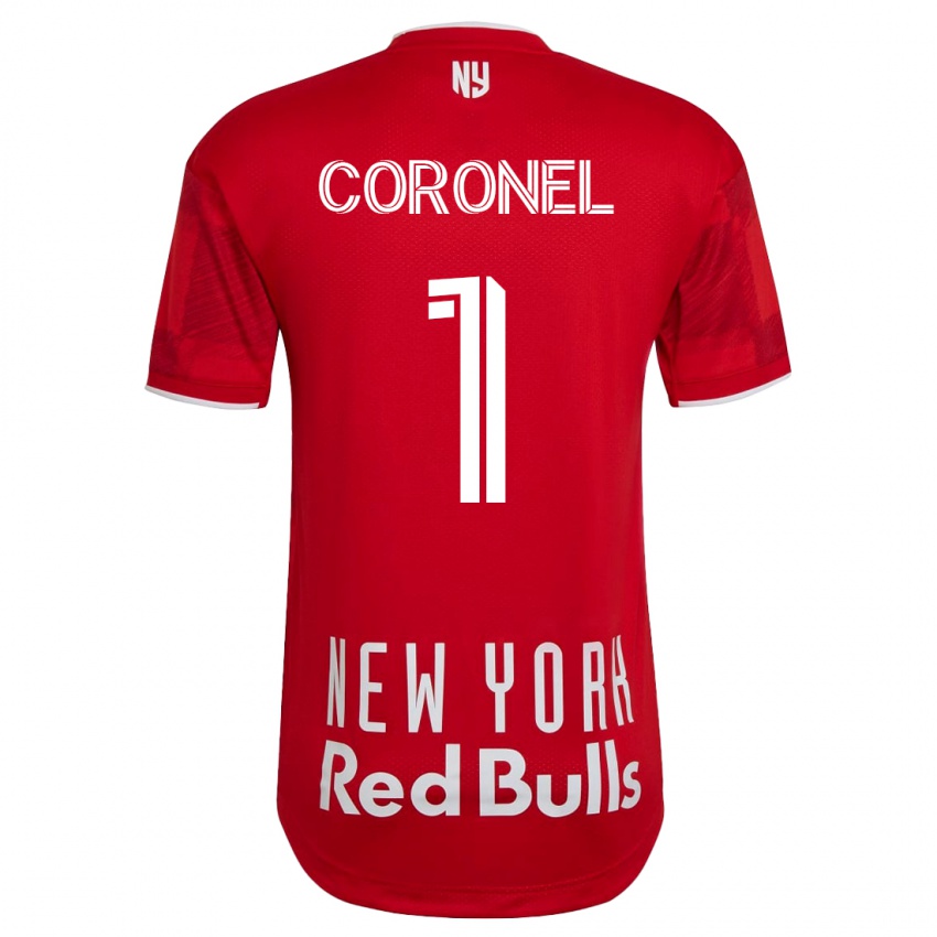 Niño Camiseta Carlos Coronel #1 Beige-Dorado 2ª Equipación 2023/24 La Camisa