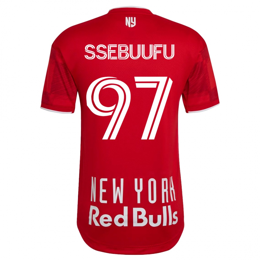 Niño Camiseta Frank Ssebuufu #97 Beige-Dorado 2ª Equipación 2023/24 La Camisa