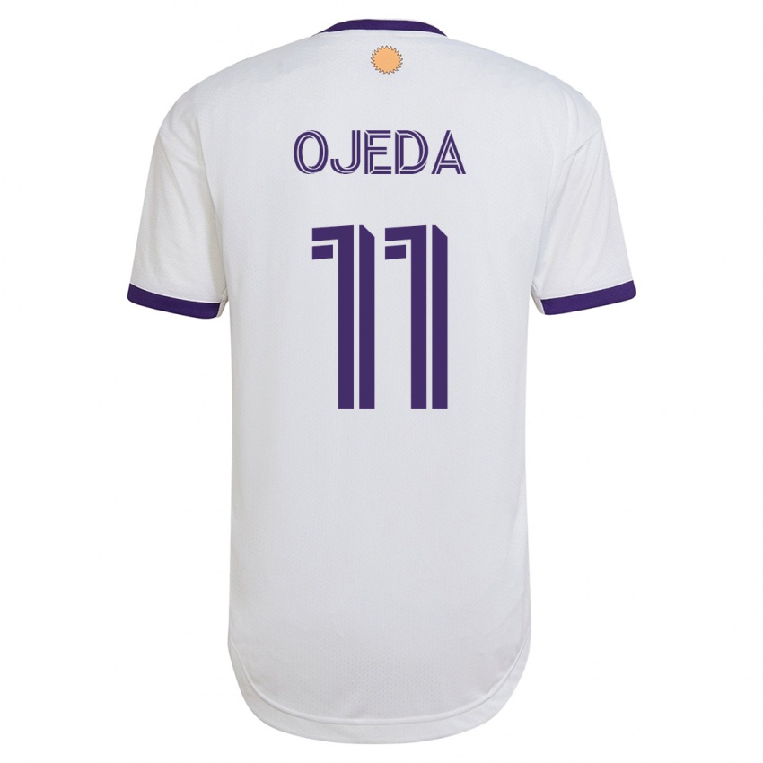 Niño Camiseta Martín Ojeda #11 Blanco 2ª Equipación 2023/24 La Camisa