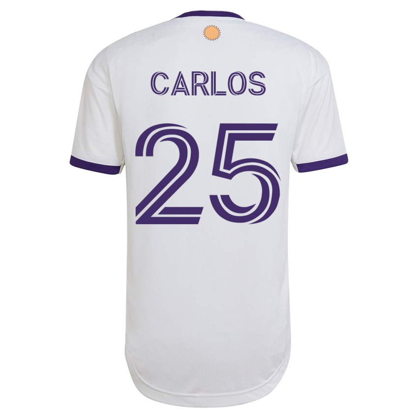 Niño Camiseta Antônio Carlos #25 Blanco 2ª Equipación 2023/24 La Camisa