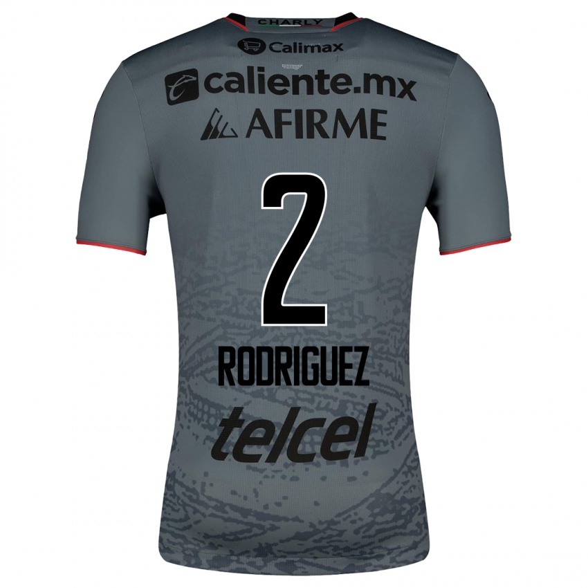 Niño Camiseta Antonio Rodríguez #2 Gris 2ª Equipación 2023/24 La Camisa