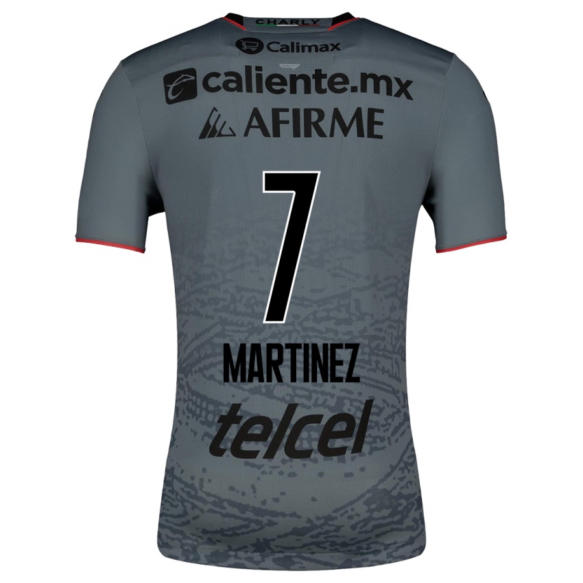 Niño Camiseta Alejandro Martínez #7 Gris 2ª Equipación 2023/24 La Camisa