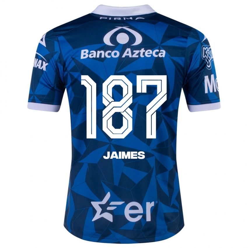Niño Camiseta Tristhan Jaimes #187 Azul 2ª Equipación 2023/24 La Camisa