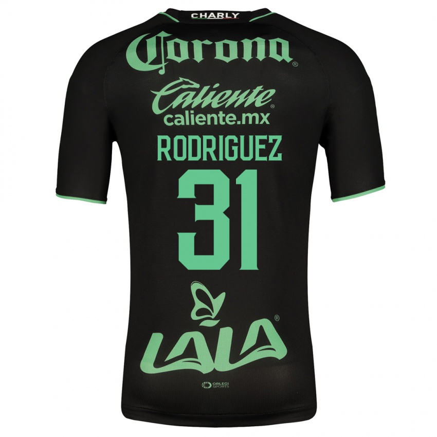 Niño Camiseta Emerson Rodríguez #31 Negro 2ª Equipación 2023/24 La Camisa
