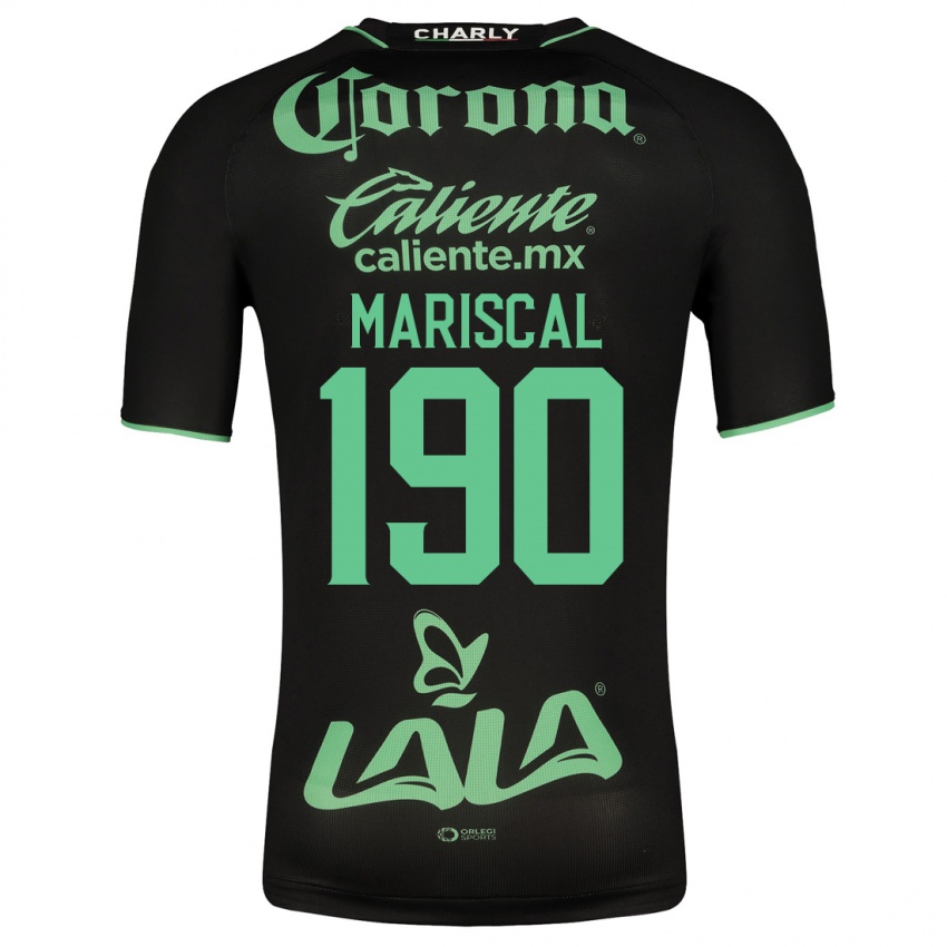 Niño Camiseta Salvador Mariscal #190 Negro 2ª Equipación 2023/24 La Camisa