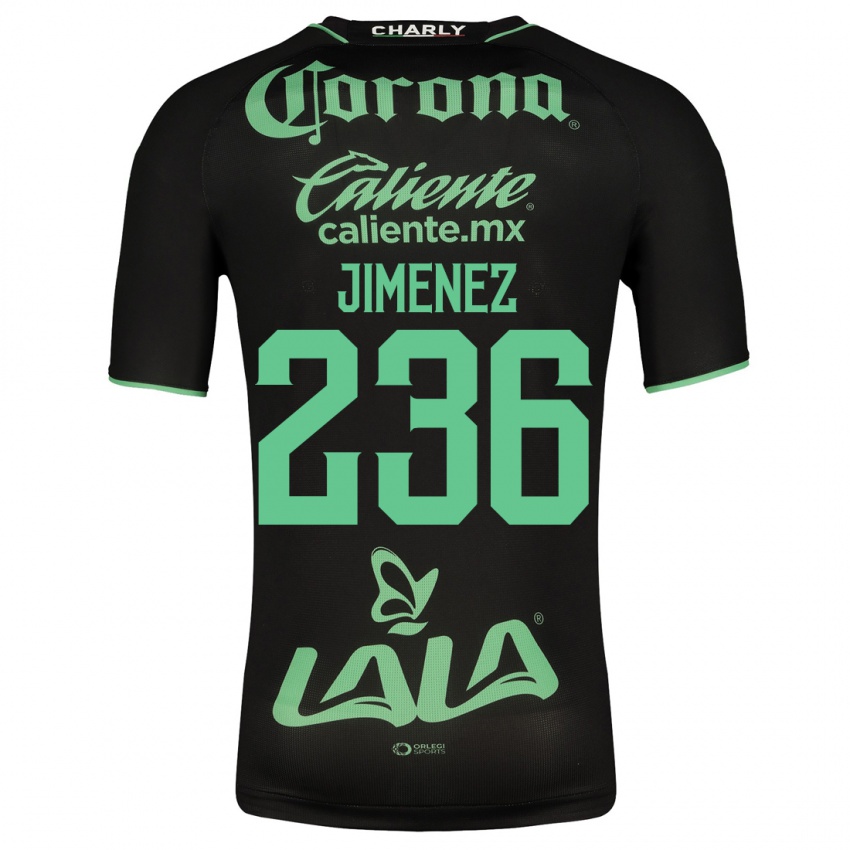 Niño Camiseta Tahiel Jiménez #236 Negro 2ª Equipación 2023/24 La Camisa