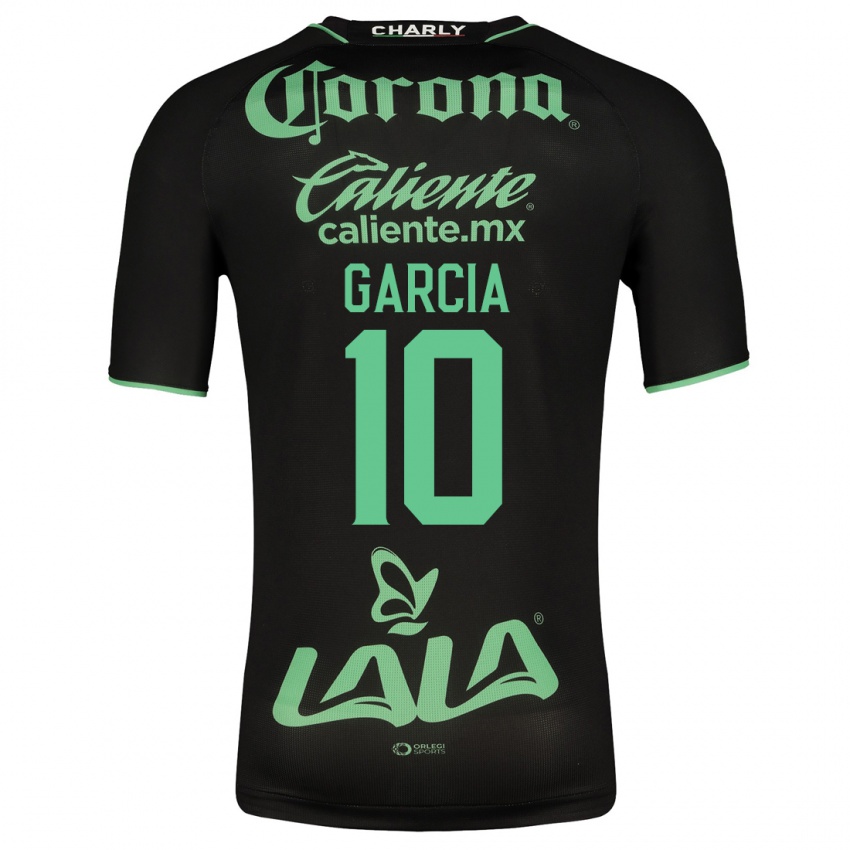 Niño Camiseta Daniela García #10 Negro 2ª Equipación 2023/24 La Camisa
