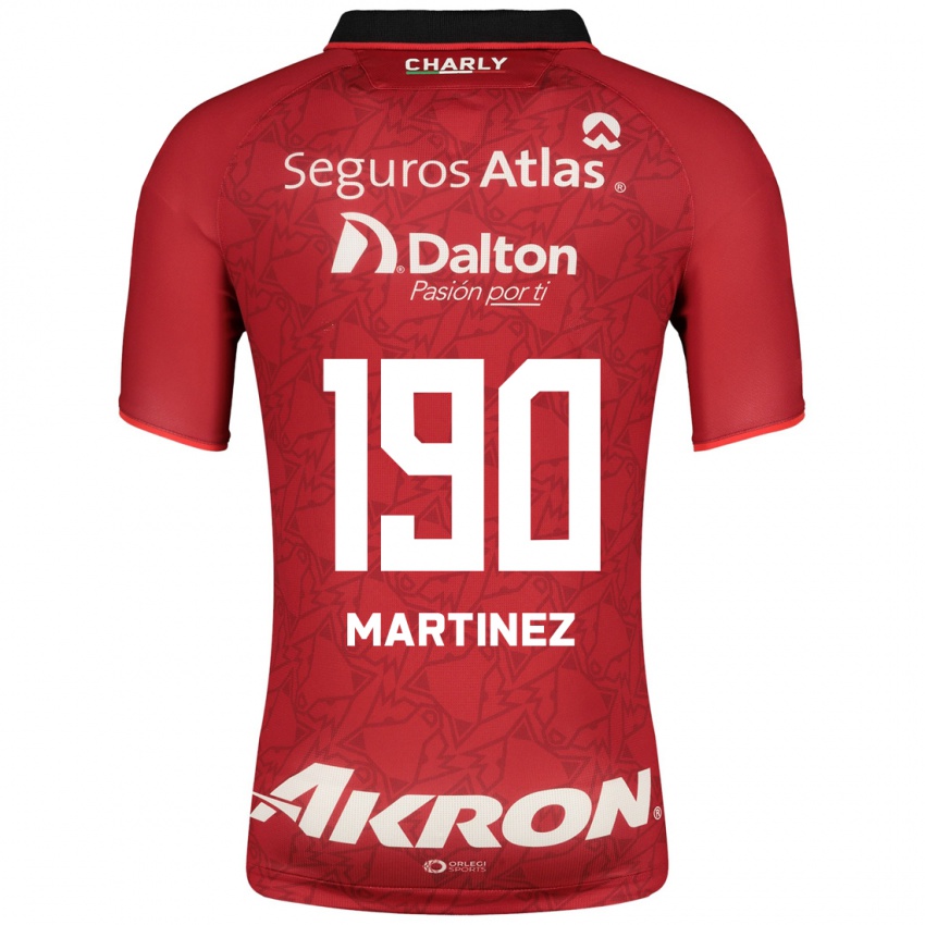 Niño Camiseta Luis Carlos Martínez #190 Rojo 2ª Equipación 2023/24 La Camisa