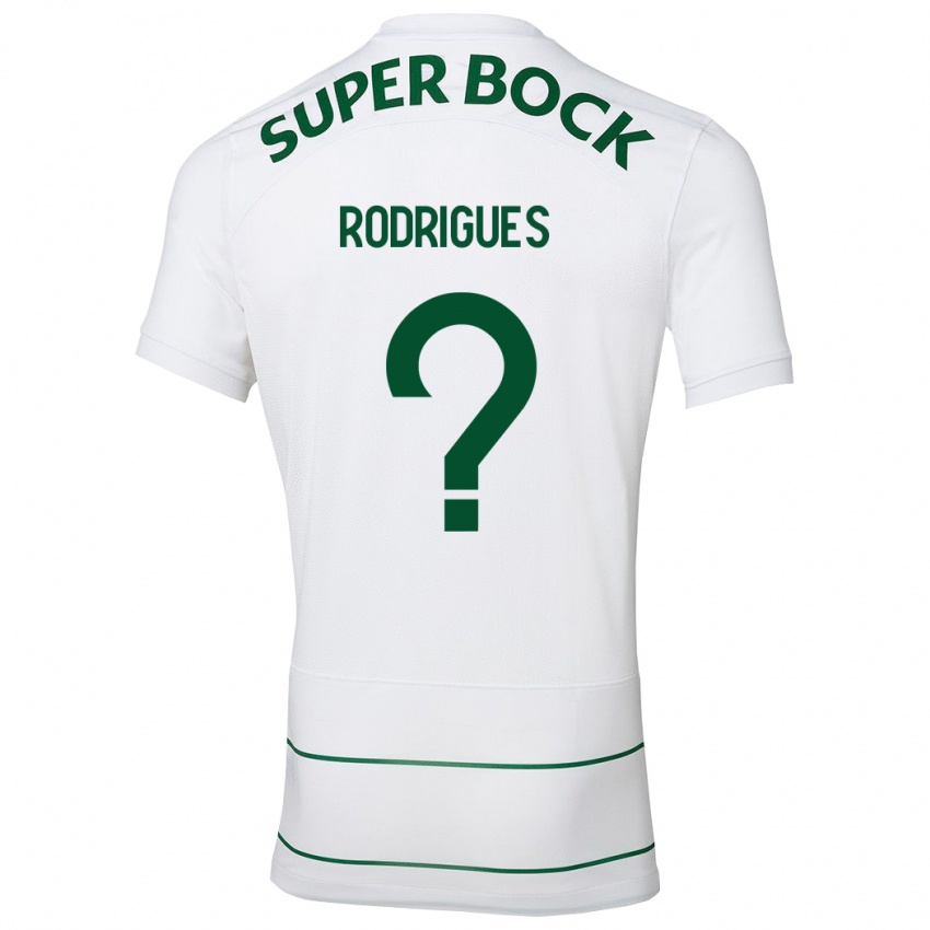 Niño Camiseta João Rodrigues #0 Blanco 2ª Equipación 2023/24 La Camisa