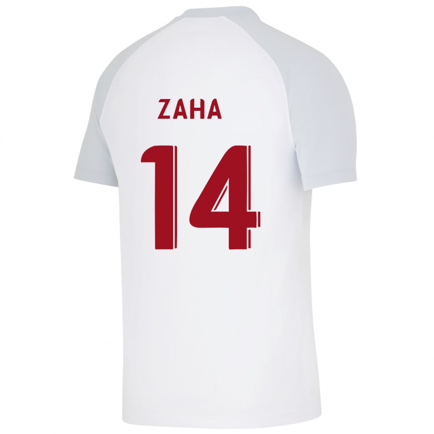 Niño Camiseta Wilfried Zaha #14 Blanco 2ª Equipación 2023/24 La Camisa