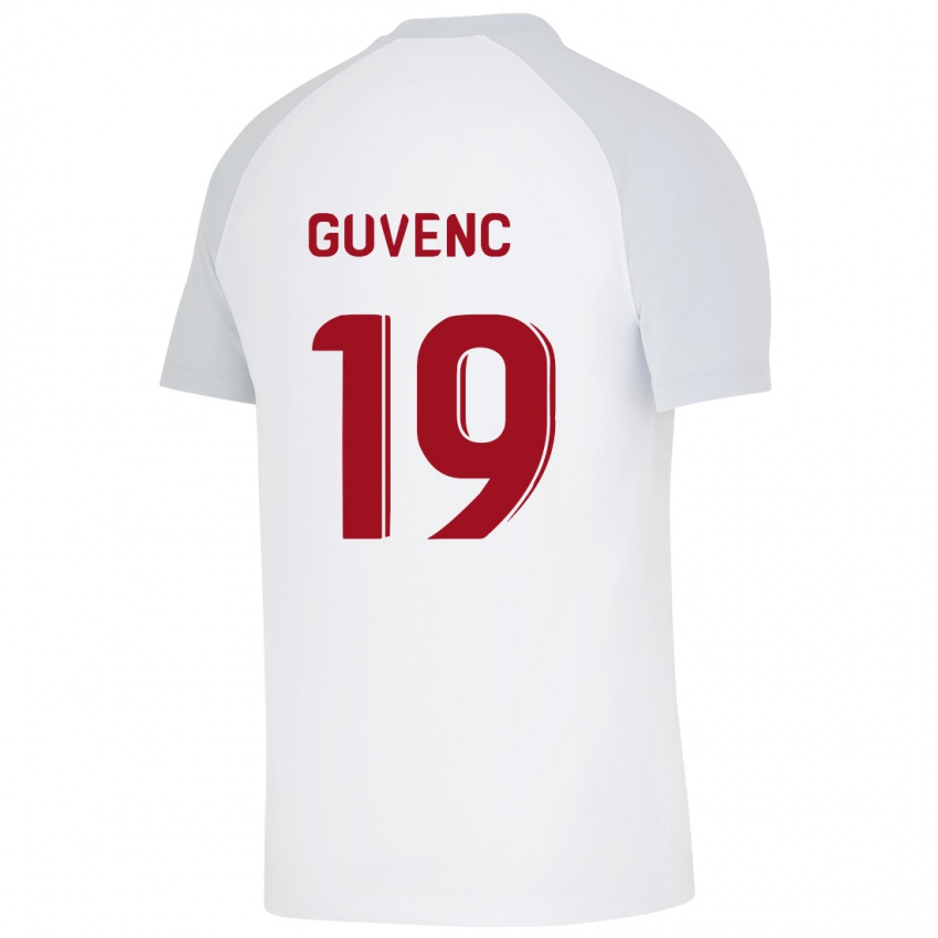 Niño Camiseta Günay Güvenç #19 Blanco 2ª Equipación 2023/24 La Camisa