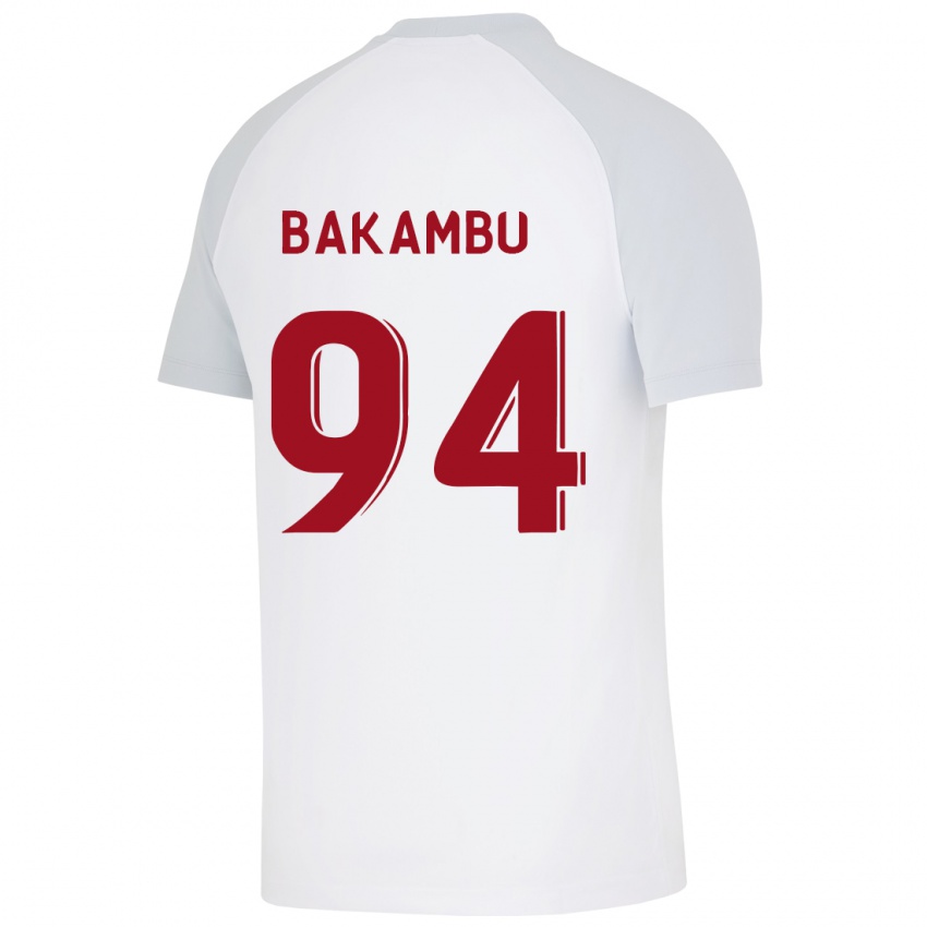 Niño Camiseta Cedric Bakambu #94 Blanco 2ª Equipación 2023/24 La Camisa