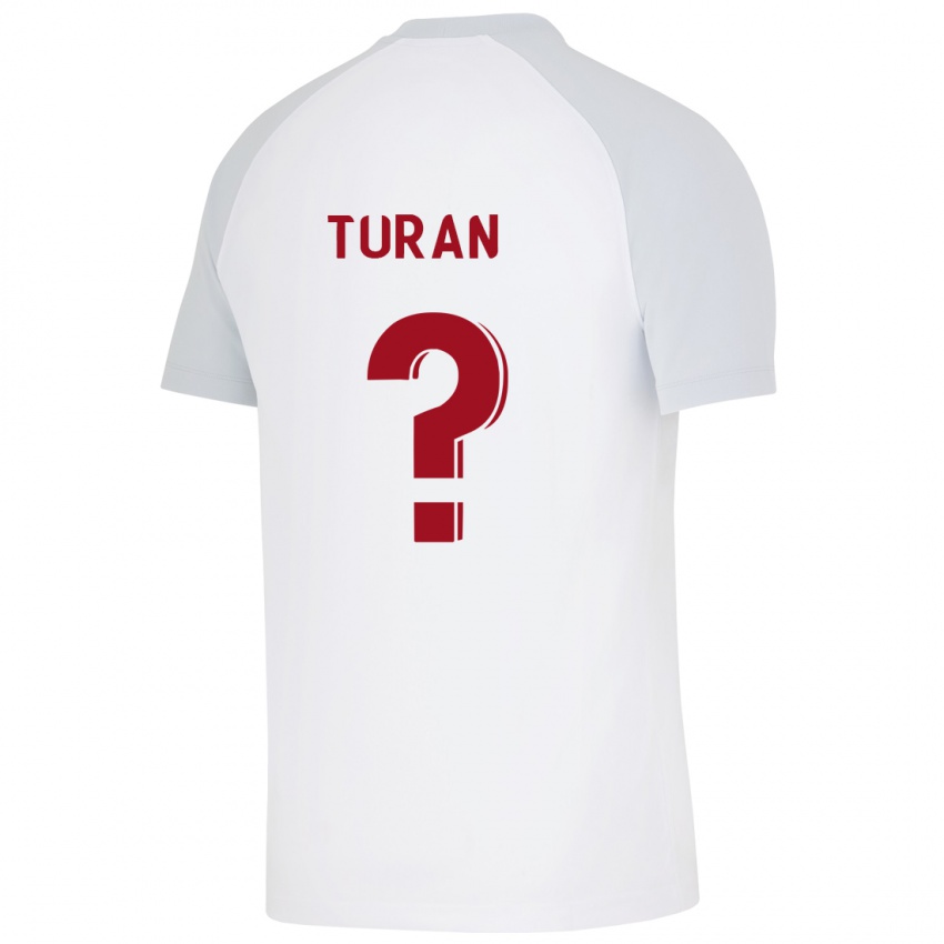Niño Camiseta Hasan Turan #0 Blanco 2ª Equipación 2023/24 La Camisa