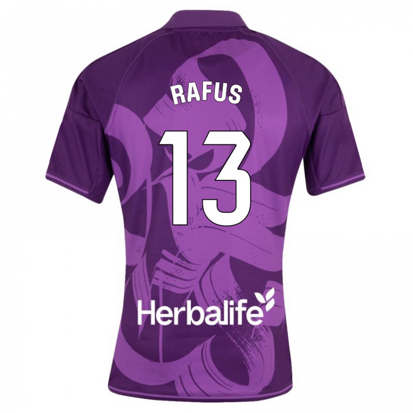 Niño Camiseta Arnau Rafus #13 Violeta 2ª Equipación 2023/24 La Camisa