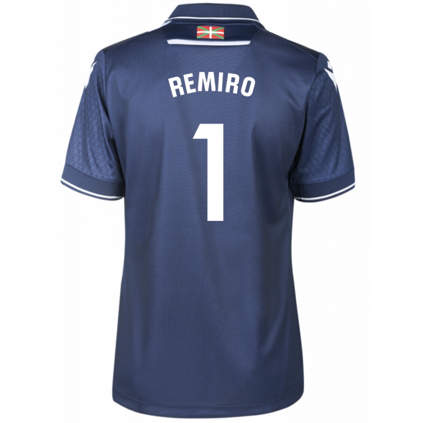 Niño Camiseta Álex Remiro #1 Armada 2ª Equipación 2023/24 La Camisa