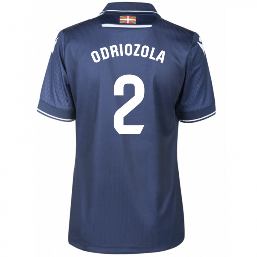 Niño Camiseta Alvaro Odriozola #2 Armada 2ª Equipación 2023/24 La Camisa