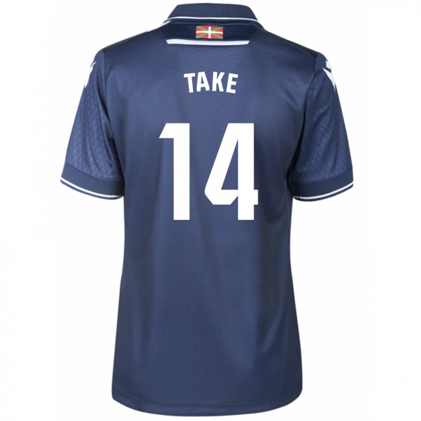 Niño Camiseta Takefusa Kubo #14 Armada 2ª Equipación 2023/24 La Camisa