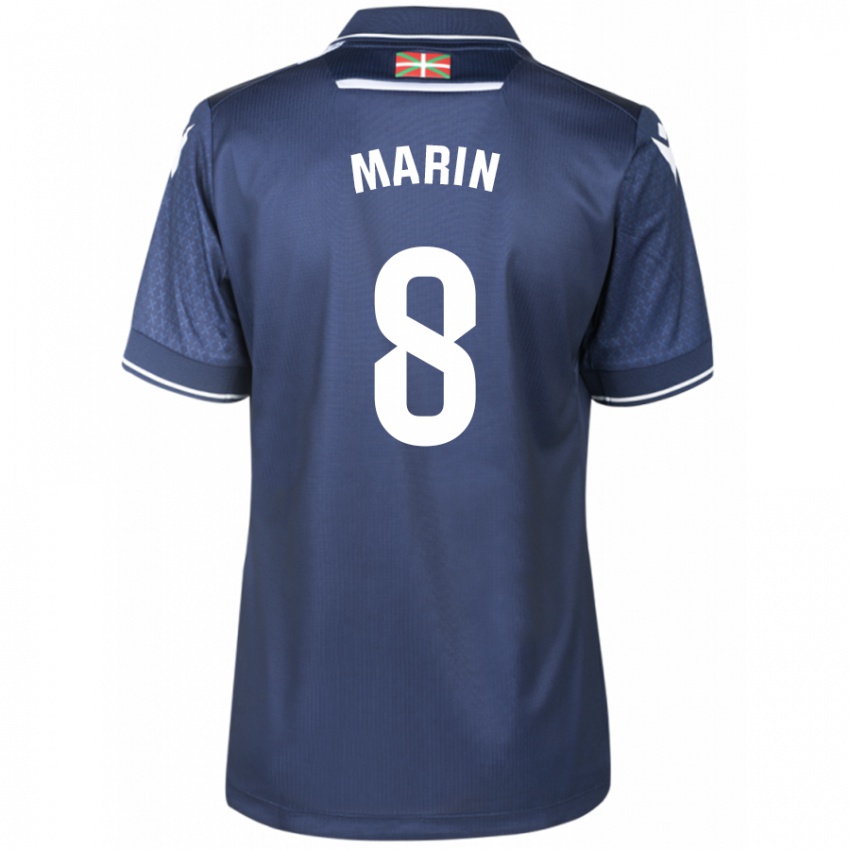 Niño Camiseta Pablo Marín #8 Armada 2ª Equipación 2023/24 La Camisa