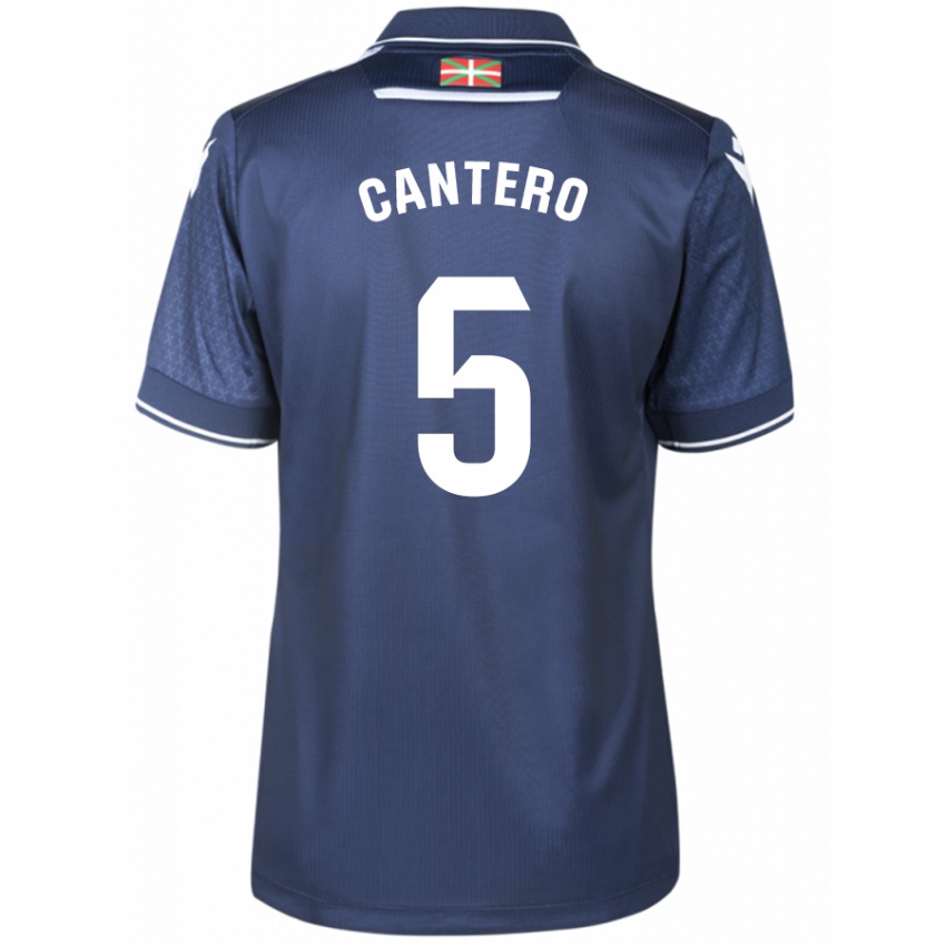 Niño Camiseta Yago Cantero #5 Armada 2ª Equipación 2023/24 La Camisa