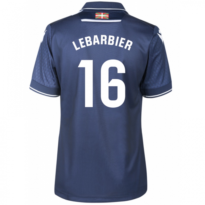 Niño Camiseta Alex Lebarbier #16 Armada 2ª Equipación 2023/24 La Camisa