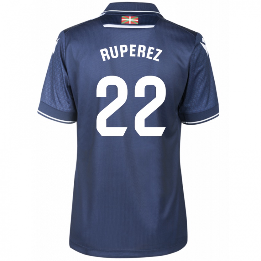 Niño Camiseta Iñaki Rupérez #22 Armada 2ª Equipación 2023/24 La Camisa