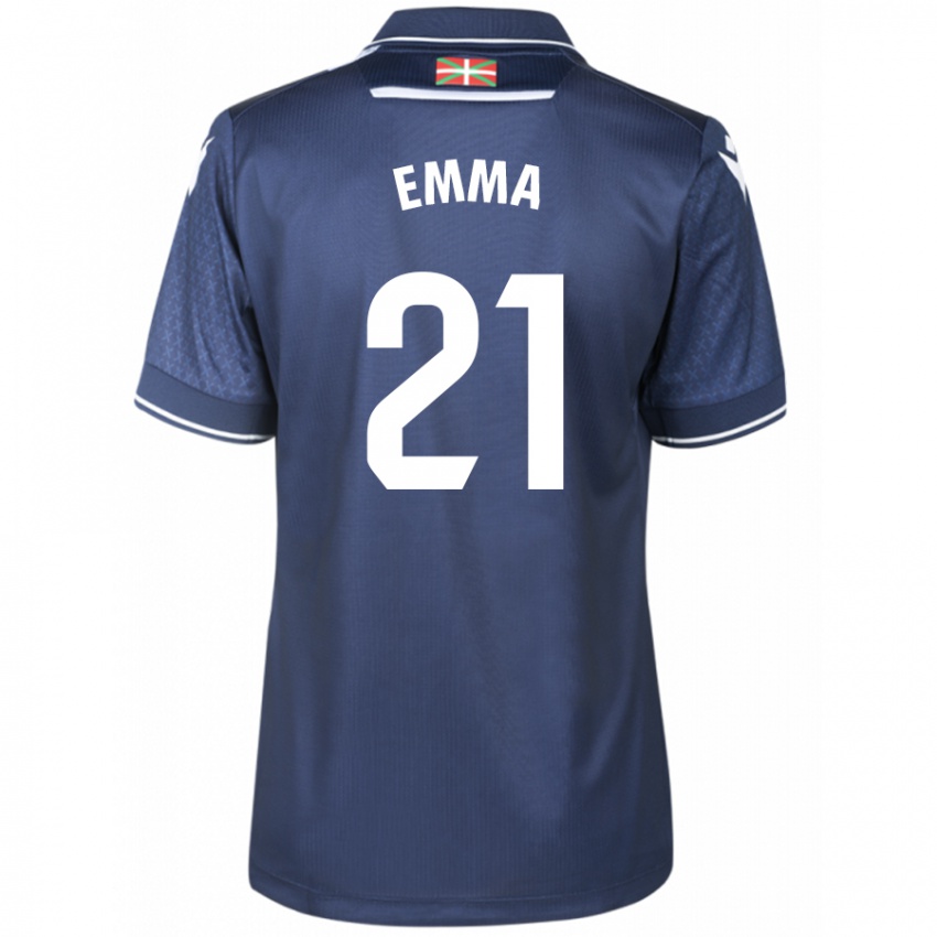 Niño Camiseta Emma Ramirez Gorgoso #21 Armada 2ª Equipación 2023/24 La Camisa