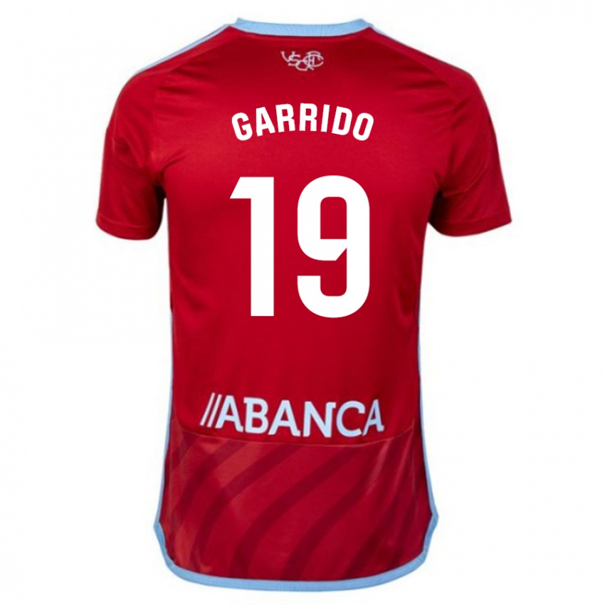 Niño Camiseta Manu Garrido #19 Rojo 2ª Equipación 2023/24 La Camisa