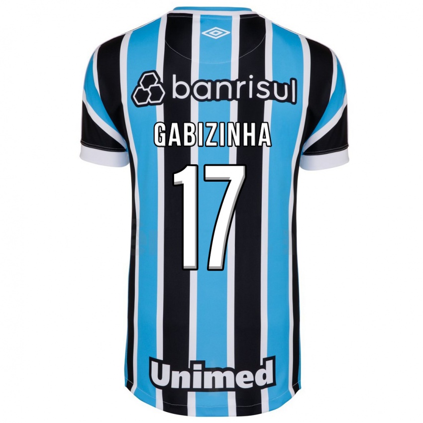 Hombre Camiseta Gabizinha #17 Azul 1ª Equipación 2023/24 La Camisa