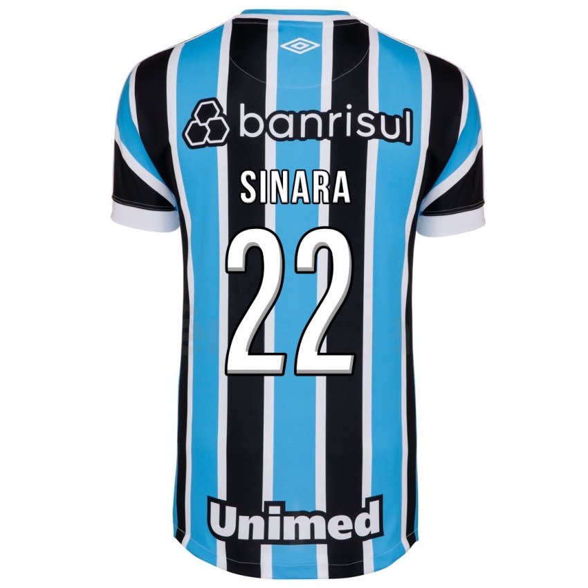 Hombre Camiseta Sinara #22 Azul 1ª Equipación 2023/24 La Camisa