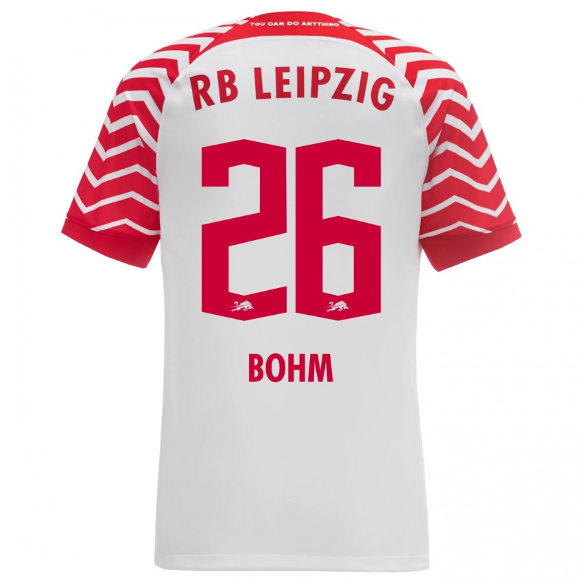 Hombre Camiseta Pepe Böhm #26 Blanco 1ª Equipación 2023/24 La Camisa