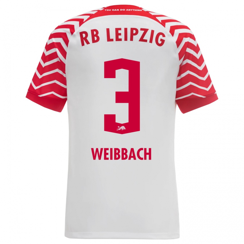 Hombre Camiseta Noah Weißbach #3 Blanco 1ª Equipación 2023/24 La Camisa