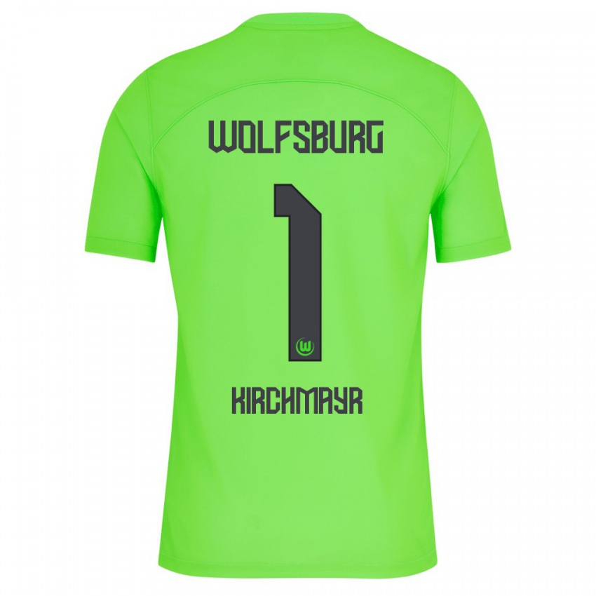 Hombre Camiseta Juri Kirchmayr #1 Verde 1ª Equipación 2023/24 La Camisa