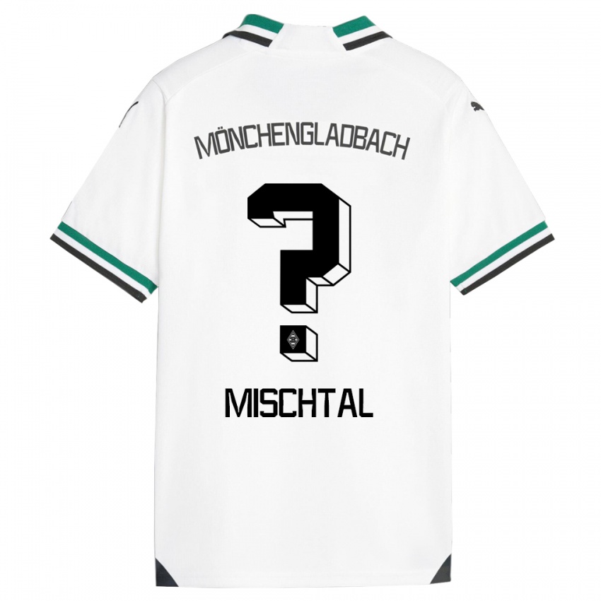 Hombre Camiseta Kilian Mischtal #0 Blanco Verde 1ª Equipación 2023/24 La Camisa