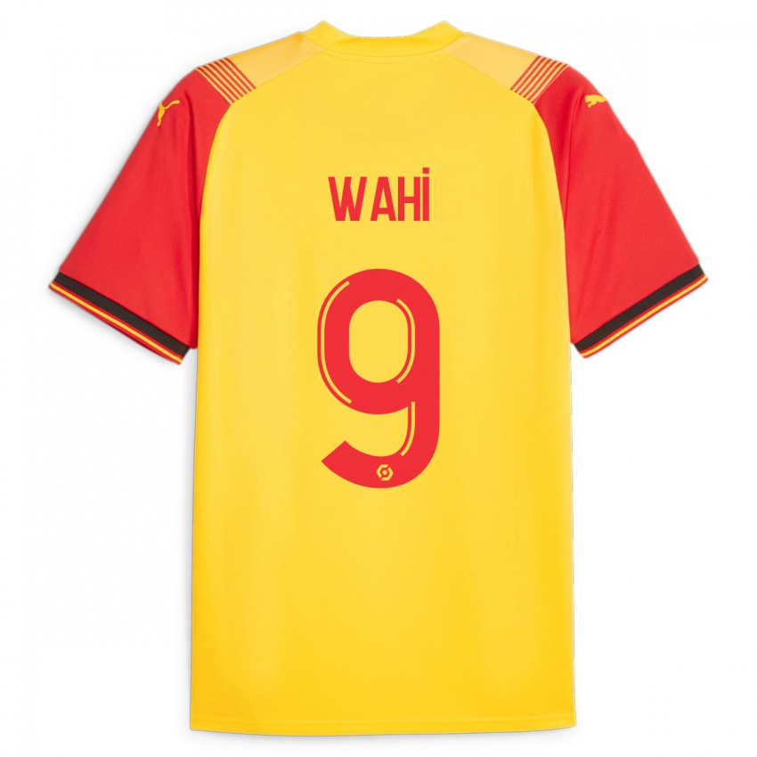 Hombre Camiseta Elye Wahi #9 Amarillo 1ª Equipación 2023/24 La Camisa