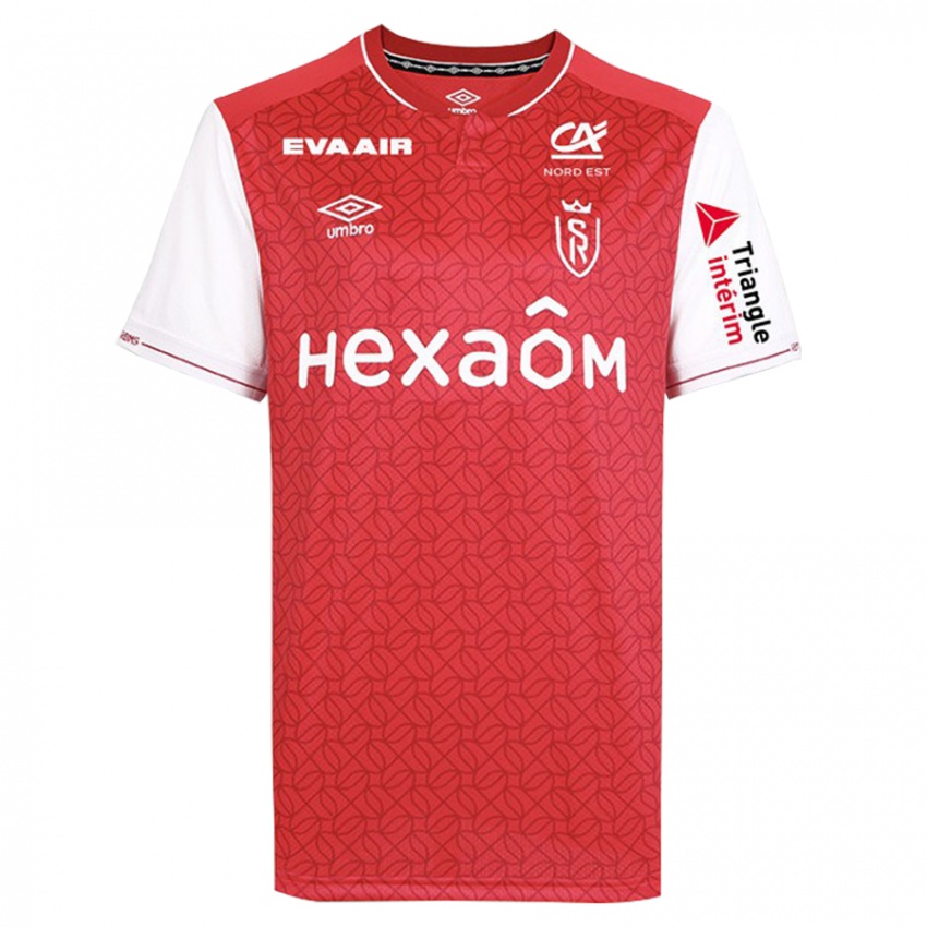 Hombre Camiseta Yehvann Diouf #94 Rojo 1ª Equipación 2023/24 La Camisa