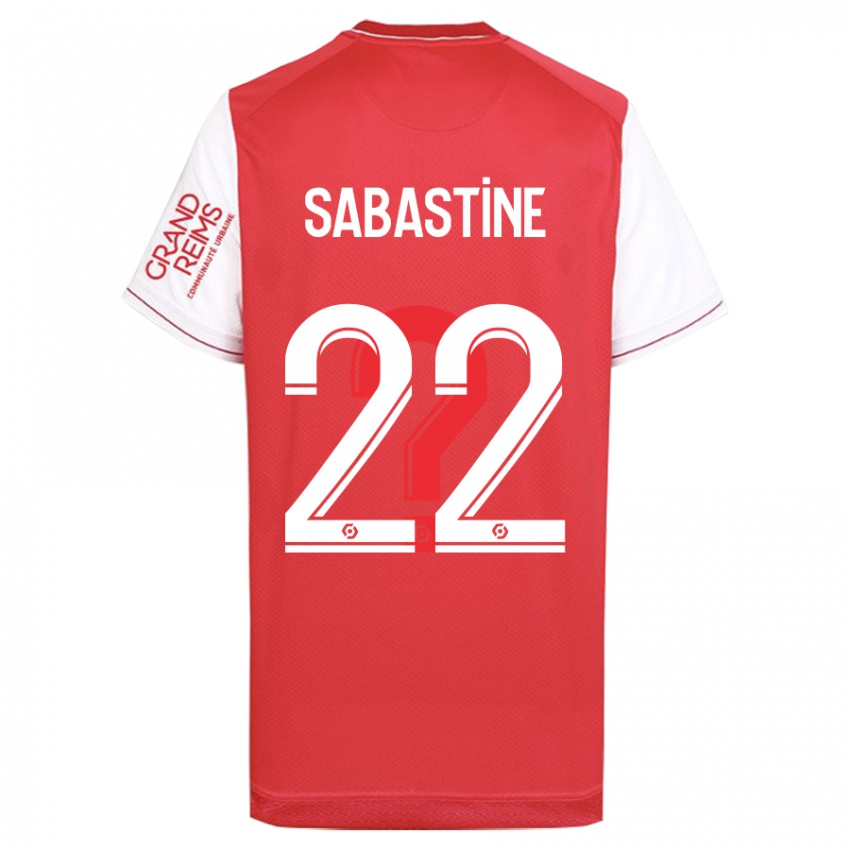 Hombre Camiseta Flourish Chioma Sabastine #22 Rojo 1ª Equipación 2023/24 La Camisa