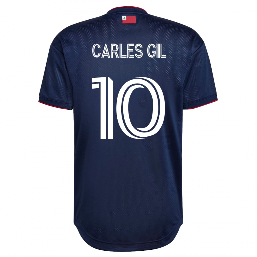 Hombre Camiseta Carles Gil #10 Armada 1ª Equipación 2023/24 La Camisa