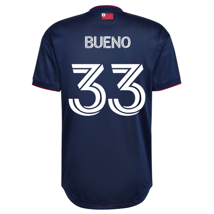 Hombre Camiseta Brandonn Bueno #33 Armada 1ª Equipación 2023/24 La Camisa