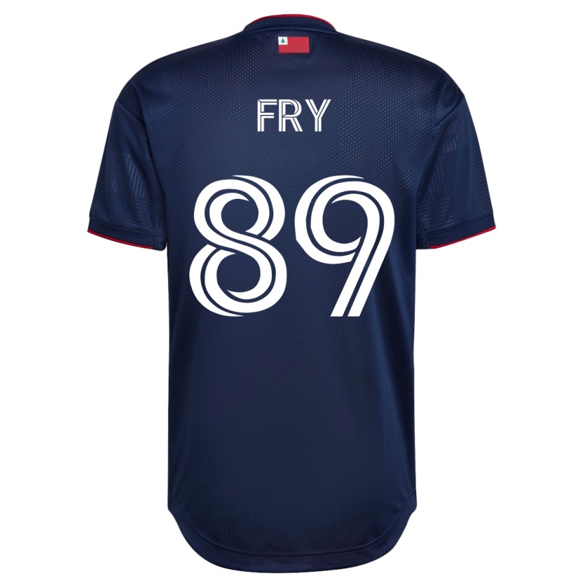 Hombre Camiseta Malcolm Fry #89 Armada 1ª Equipación 2023/24 La Camisa