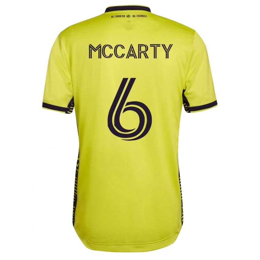 Hombre Camiseta Dax Mccarty #6 Amarillo 1ª Equipación 2023/24 La Camisa