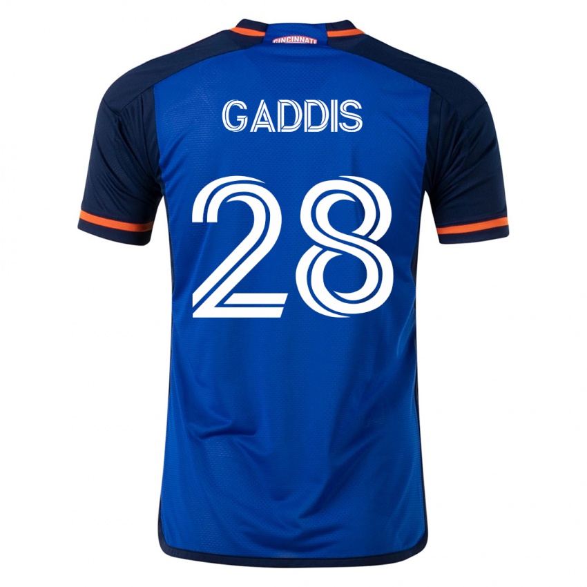 Hombre Camiseta Raymon Gaddis #28 Azul 1ª Equipación 2023/24 La Camisa