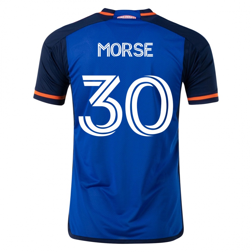 Hombre Camiseta Hunter Morse #30 Azul 1ª Equipación 2023/24 La Camisa