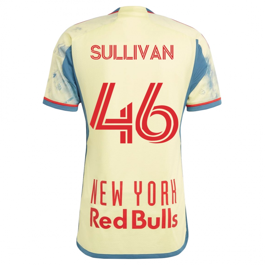 Hombre Camiseta Dylan Sullivan #46 Amarillo 1ª Equipación 2023/24 La Camisa